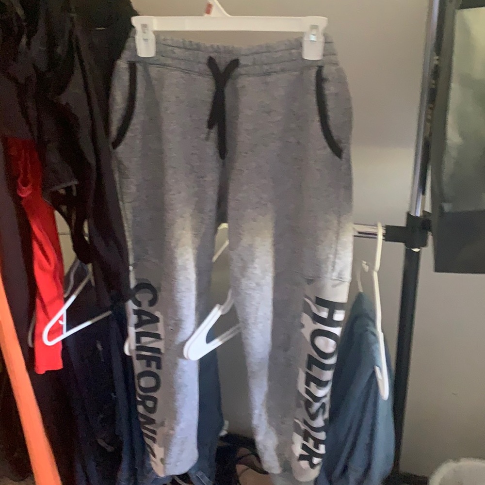 Holister grey sweats